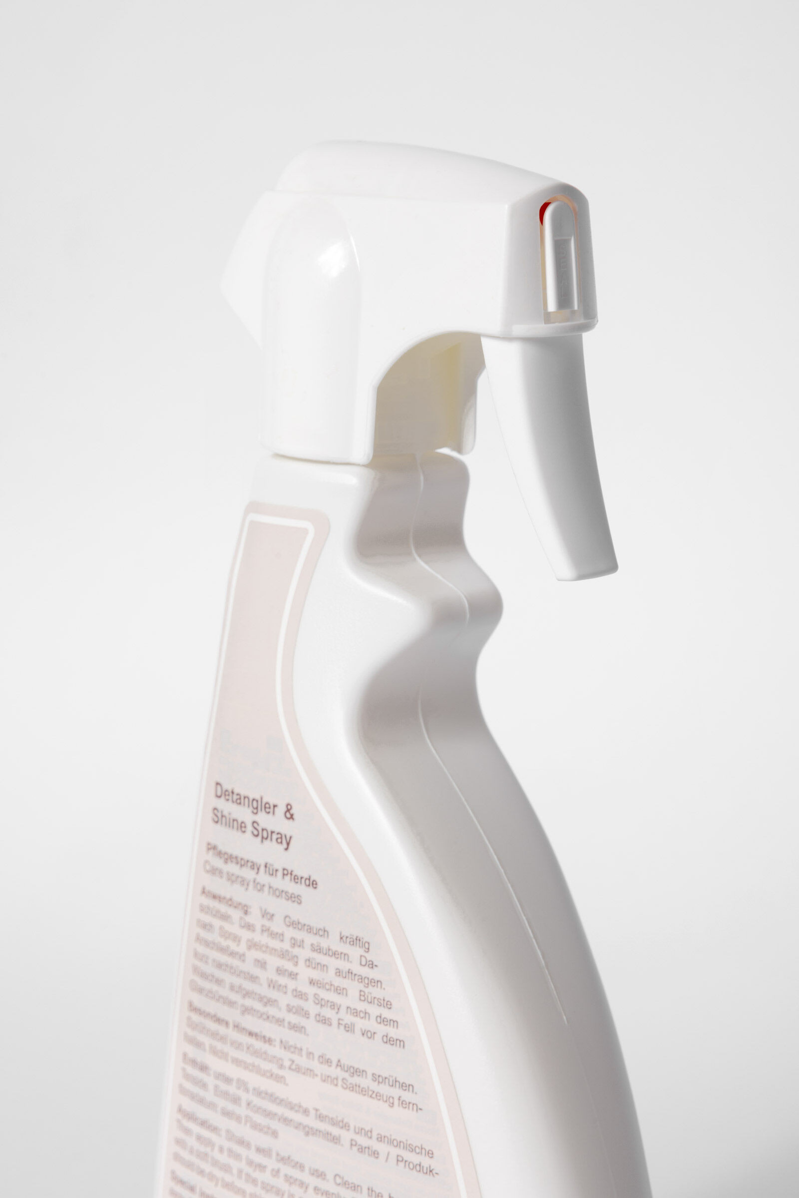 Spray desembaraçador e brilho Horze Rosa giz claro