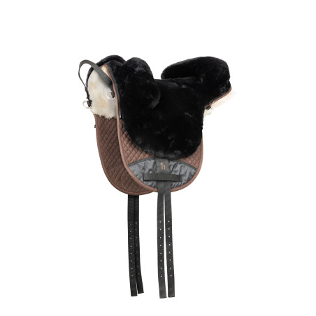 Tapete de montaria em pele de carneiro Horze