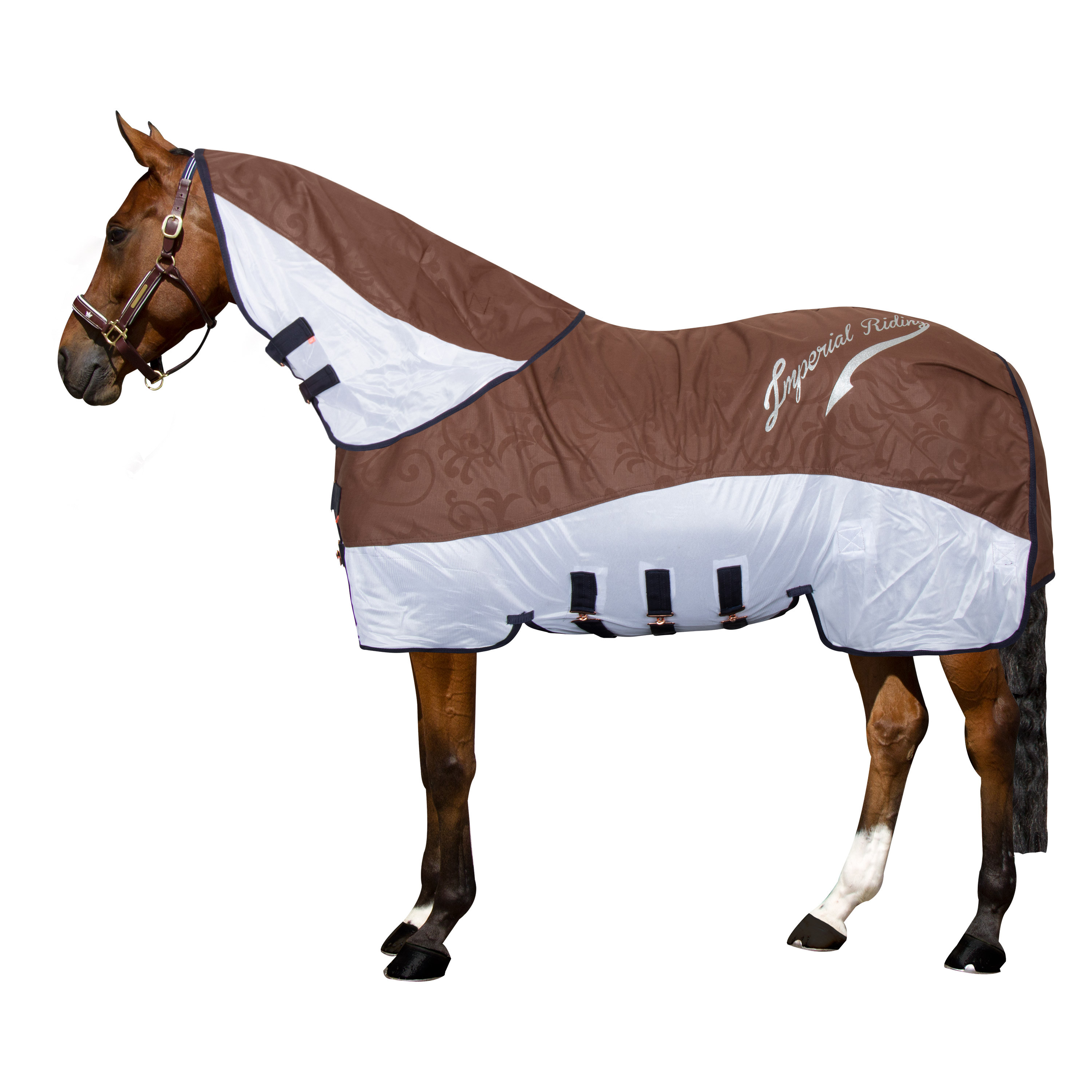 Protetor de pescoço anti-moscas e chuva Imperial Riding Super-dry Bordéus Bord&amp;amp;amp;amp;amp;ocirc;