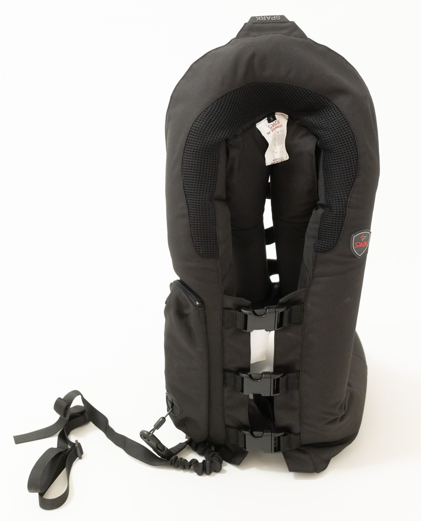 Colete airbag Spark Hippodrome Preto