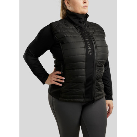 Colete acolchoado sem mangas Montar Emma Curve feminino
