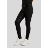Calça de Montar Yati Crystal Júnior full grip - Preto