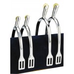 Esporas Feeling inox com roldana