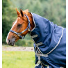 Cobre-pescoço Horseware Amigo® Bravo 12 Original 150g 1200D - Marinho / cinza titânio / prata