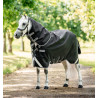 Cobertura Horseware Rambo Supreme Turnout Vari-layer 1680D 250g - Preto / tempestade / cinza prateado