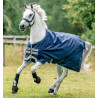 Capa Horseware Amigo® Bravo 12 Original 250g 1200D - Marinho / cinza titânio / prata