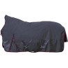 Cobertura highneck HKM Halifax 1680D 100g - Cinza / azul escuro