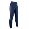 Legging Equilibrio Style com fundo integral em silicone HKM - Azul escuro