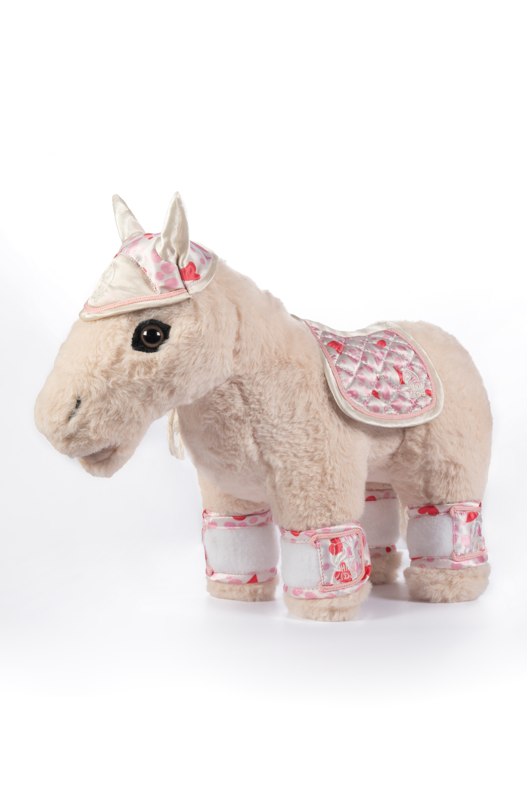 Design do conjunto Cuddle Pony HKM Branco sujo / rosa