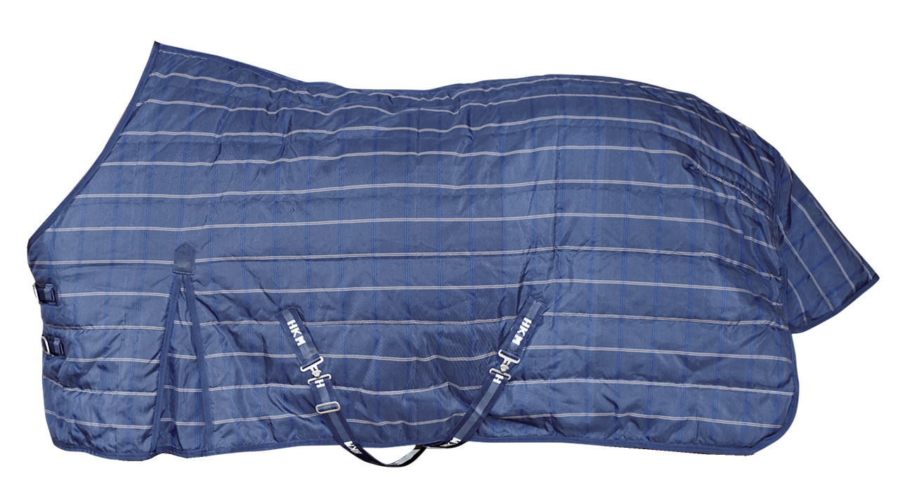 Manta de invierno interior/box 200g de guata 1200D HKM Azul escuro