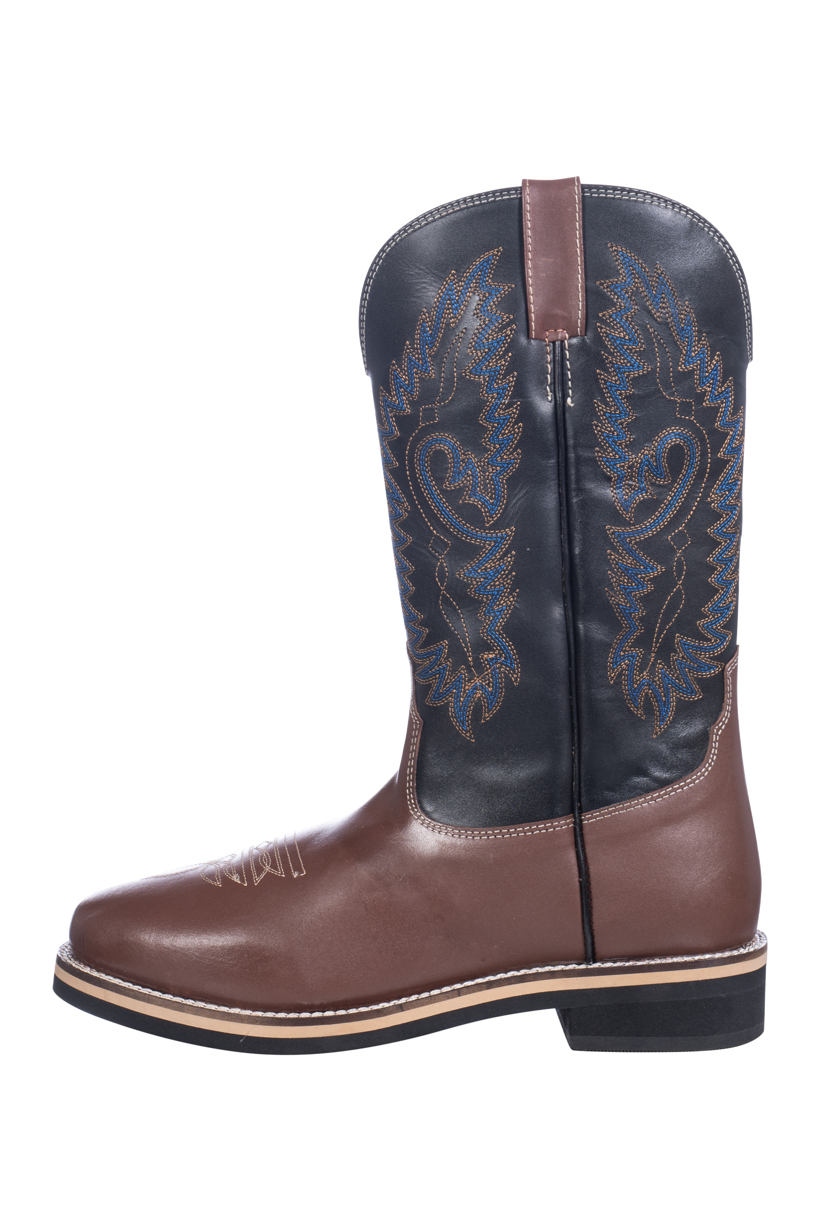 Botas western Softy cow HKM Castanho