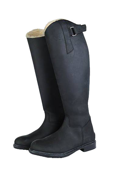 Botas Flex Country Kids HKM Preto