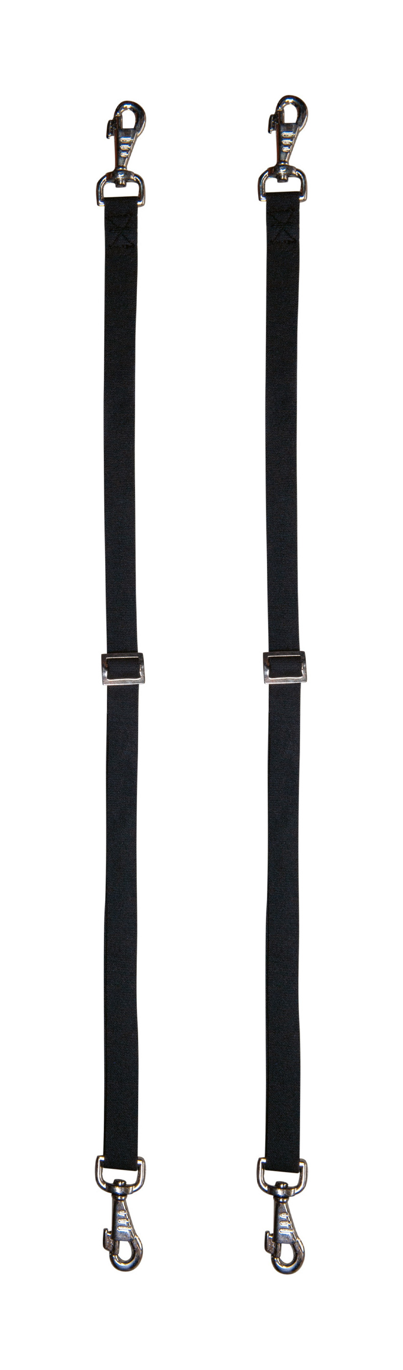 Cintas elásticas HKM para pernas 1 par Preto