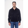 Camisa de Veludo Harcour Shavi homem - Preto