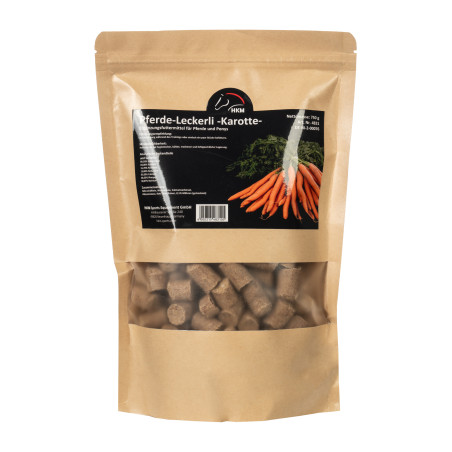 Doces para cavalos cenoura HKM