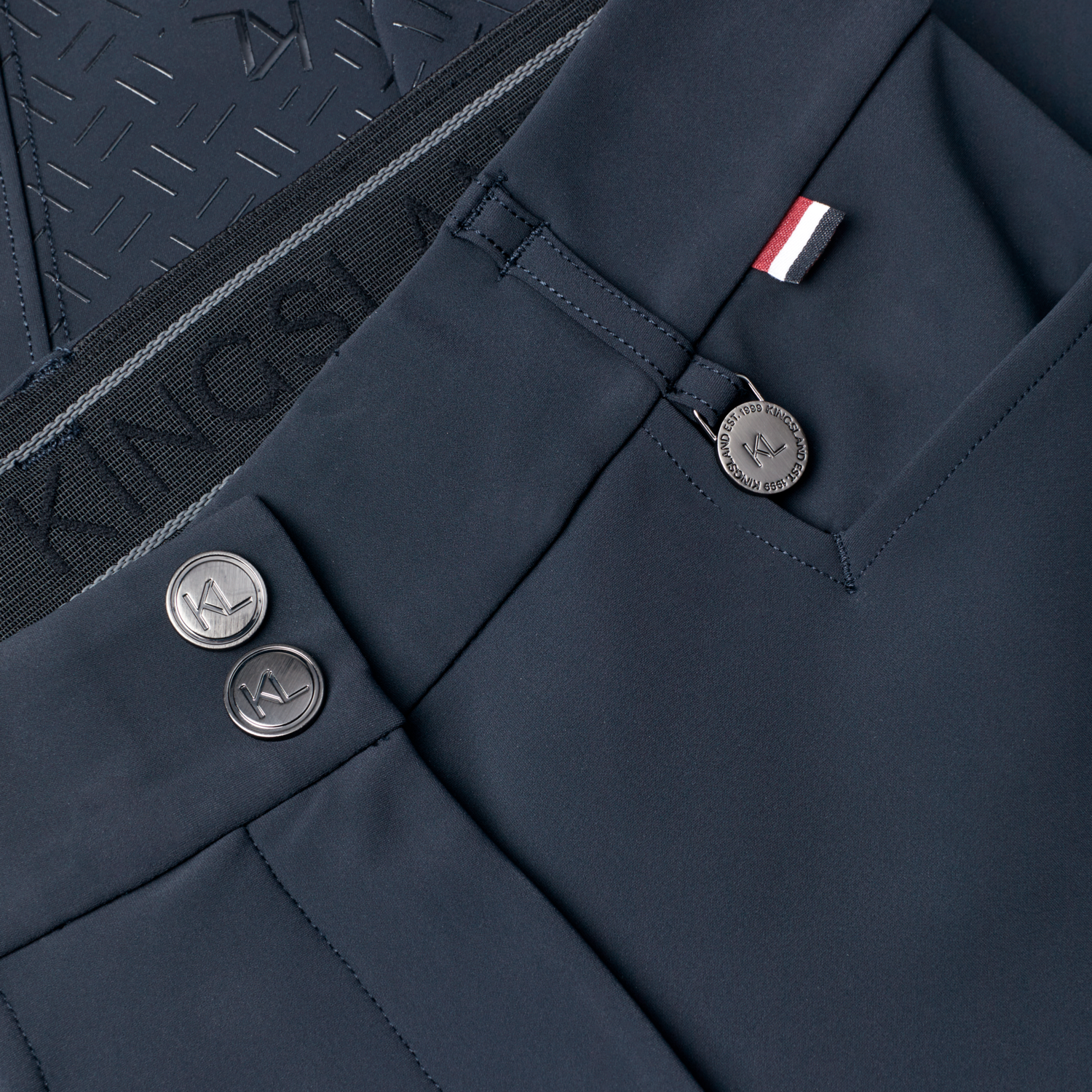 Calça térmica com fundo integral Kingsland feminina KLKarolina Marinho Azul-marinho Calça térmica com fundo integral Kingsland feminina KLKarolina Marinho Azul-marinho