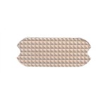 Solas brancas para estribos com lâminas