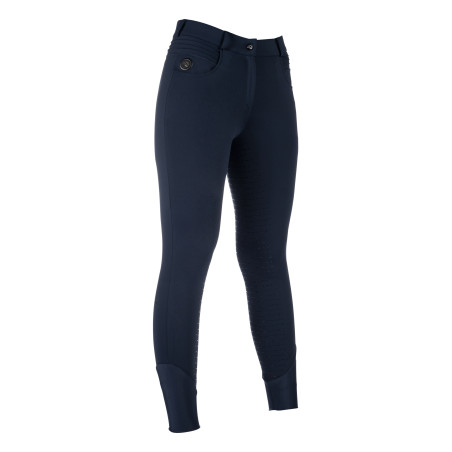 Calça HKM aquecida Comfort Style 1/1 com silicone sem bateria feminina