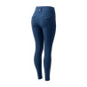 Calça de equitação feminina B Vertigo térmica com grip integral Enya - Titã marinho