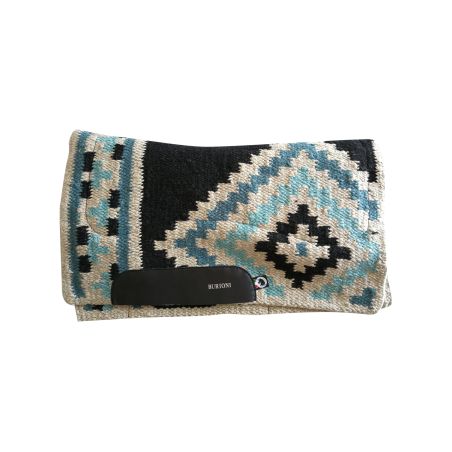 Manta de sela western de lã para espetáculo Burioni