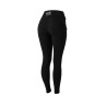 Calça de equitação térmica com assento completo em silicone Justine feminino B Vertigo - Preto