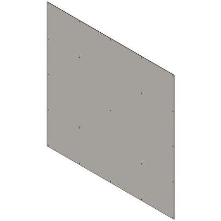 Revestimento interno para porta de box de uma folha La Gée