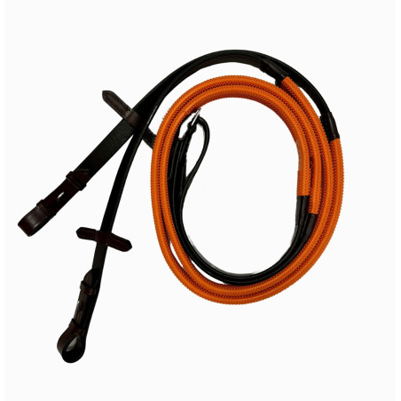 Rendas de borracha T de T laranja