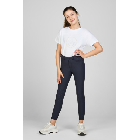 Calça Pikeur New Brooklyn grip joelhos 9803 cintura média infantil