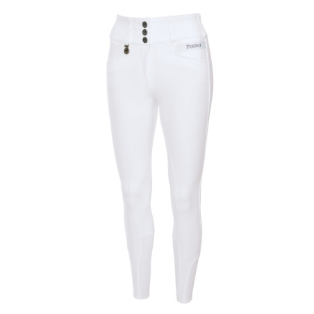 Calça Pikeur Candela com fundo de camurça feminino McCrown Ganzbesatz