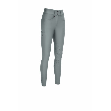 Calça Amia 6805 Pikeur grip nos joelhos cintura média feminina