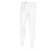 Calça masculina Pikeur Rodrigo com grip nos joelhos Kniebesatz - Branco