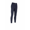 Calça Pikeur Candela full grip feminina Ganzbesatz - Azul-noite