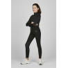 Calça infantil Pikeur Brooklyn com grip nos joelhos - Preto