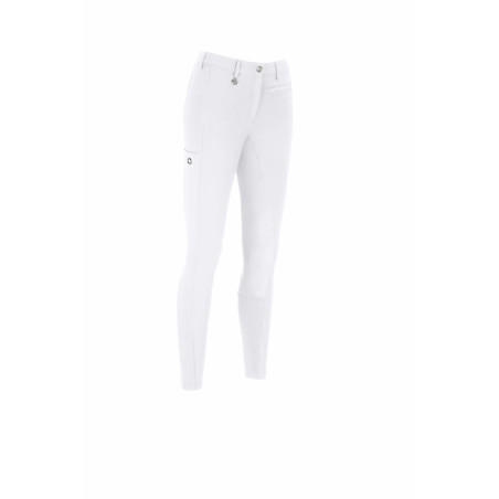 Calça Pikeur feminina New Lugana com falso fundo de camurça 0908 cintura média