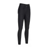 Calça Amia 6805 Pikeur grip nos joelhos cintura média feminina - Preto