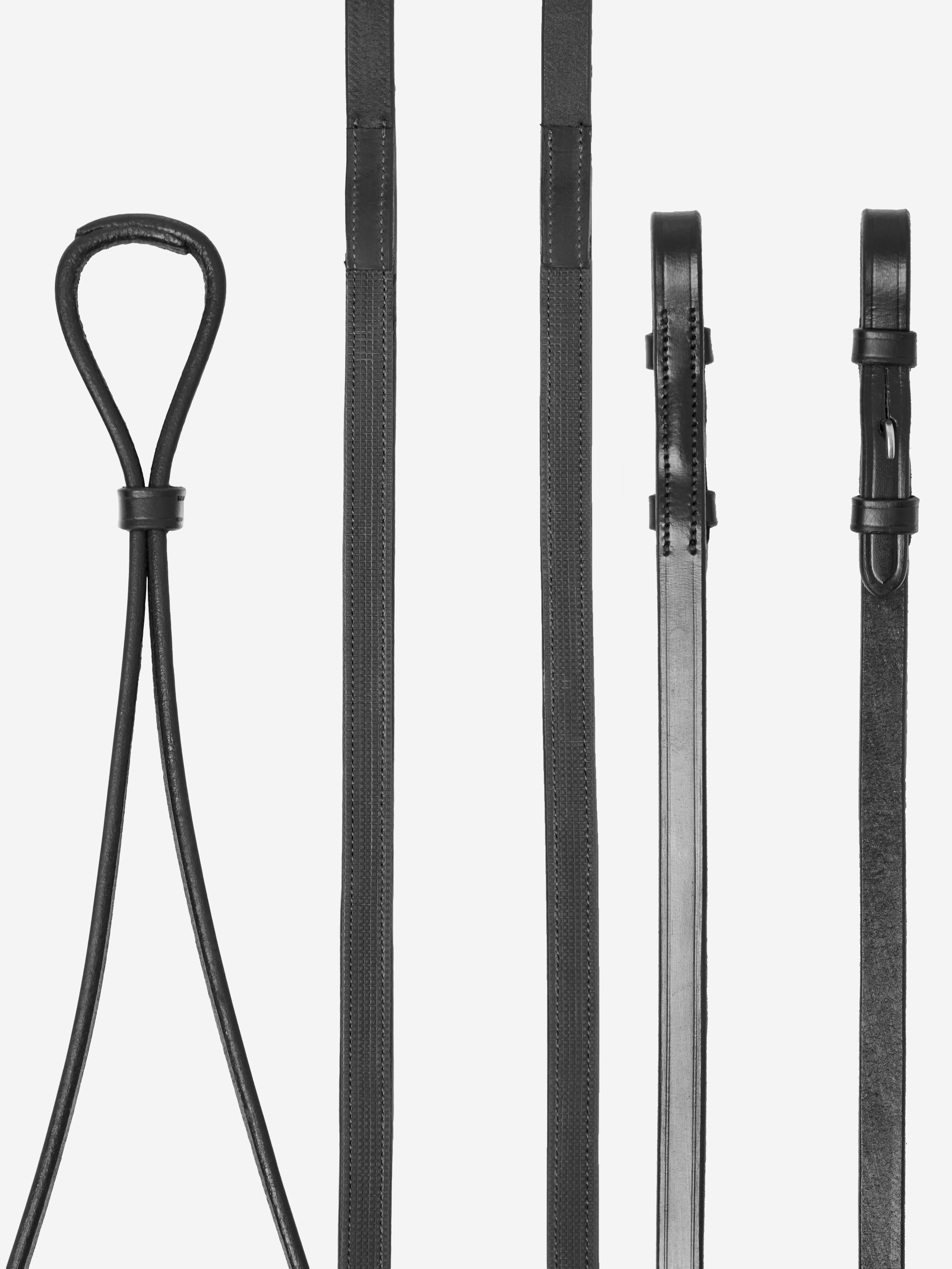 Rendas duplas LeMieux Hunter Preto / prata