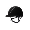 Capacete de equitação Solara II Horze - Preto / preto