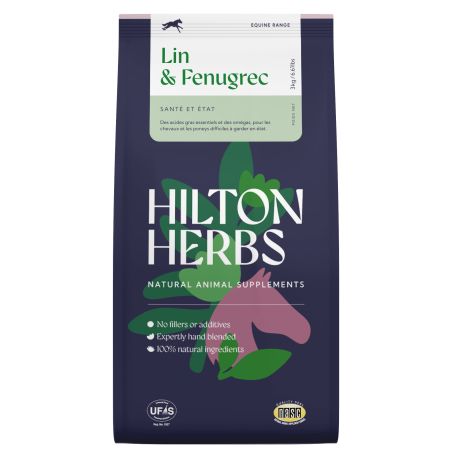 Linhaça e feno-grego Hilton Herbs
