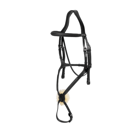 Bridão Muserola Cruzada Trançada New English Collection Dy'on