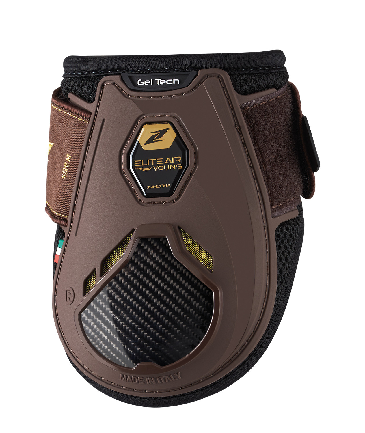 Protetor de boleto Zandona Elite Air para cavalos jovens Preto Protetor de boleto Zandona Elite Air para cavalos jovens Preto