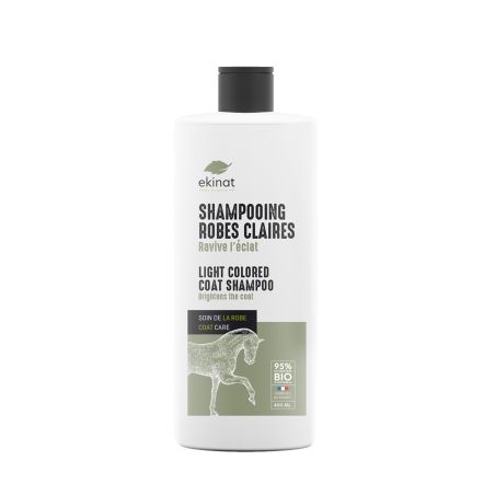 Shampoo para pelagem clara Ekinat