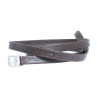 Estribos Premium HFI Master couro - Castanho