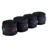 Bandagens de descanso Zandona Air Mesh com 4 unidades - Preto