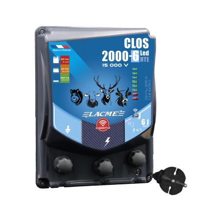 Eletrificador Lacmé Clos 2000-6 LED Connect'LD