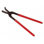 Pinça crocodilo em aço preto