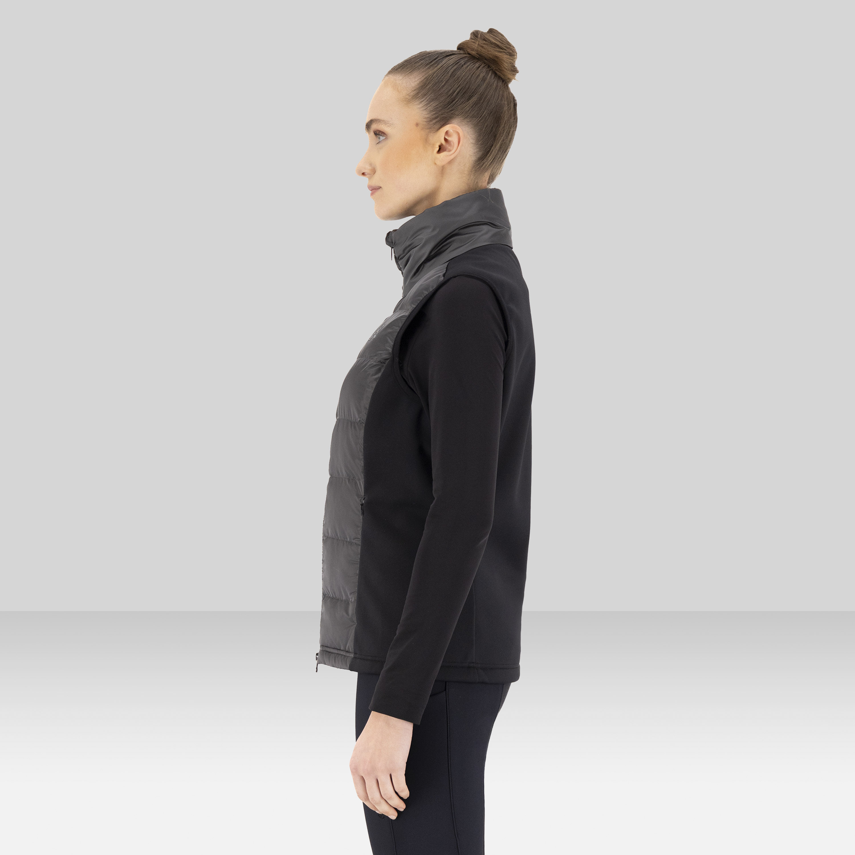 Colete Euro-Star Caryn feminino Ímã Cinzento