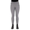 Legging de equitação HV Polo Estrella FullGrip feminino - Cinza zinco