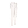 Calça de equitação Easy Rider Phil Full masculina - Branco