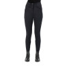 Calça de equitação Euro-Star Aurelia Connect FullGrip feminina - Preto