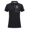 Camiseta polo HV Polo Favourite feminina - Preto